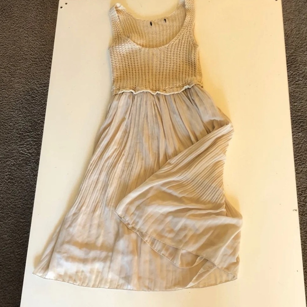 Boho Cream Maxi Dress